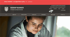 Desktop Screenshot of bishopramseyschool.org