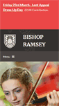 Mobile Screenshot of bishopramseyschool.org